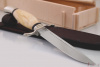 Финка НКВД, клинок х12мф, рукоять рог лося.